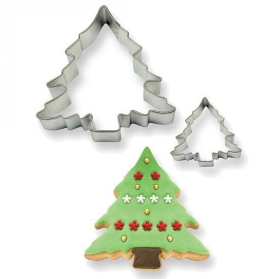 christmas tree cutter set of 2 the choc den christmas tree cutter set of 2 the choc den